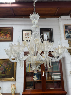 Magnificent Champagne Italian Murano Chandelier | Antique & Vintage | Moonee Ponds Antiques | Australia Wide Delivery
