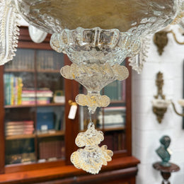 Magnificent Champagne Italian Murano Chandelier