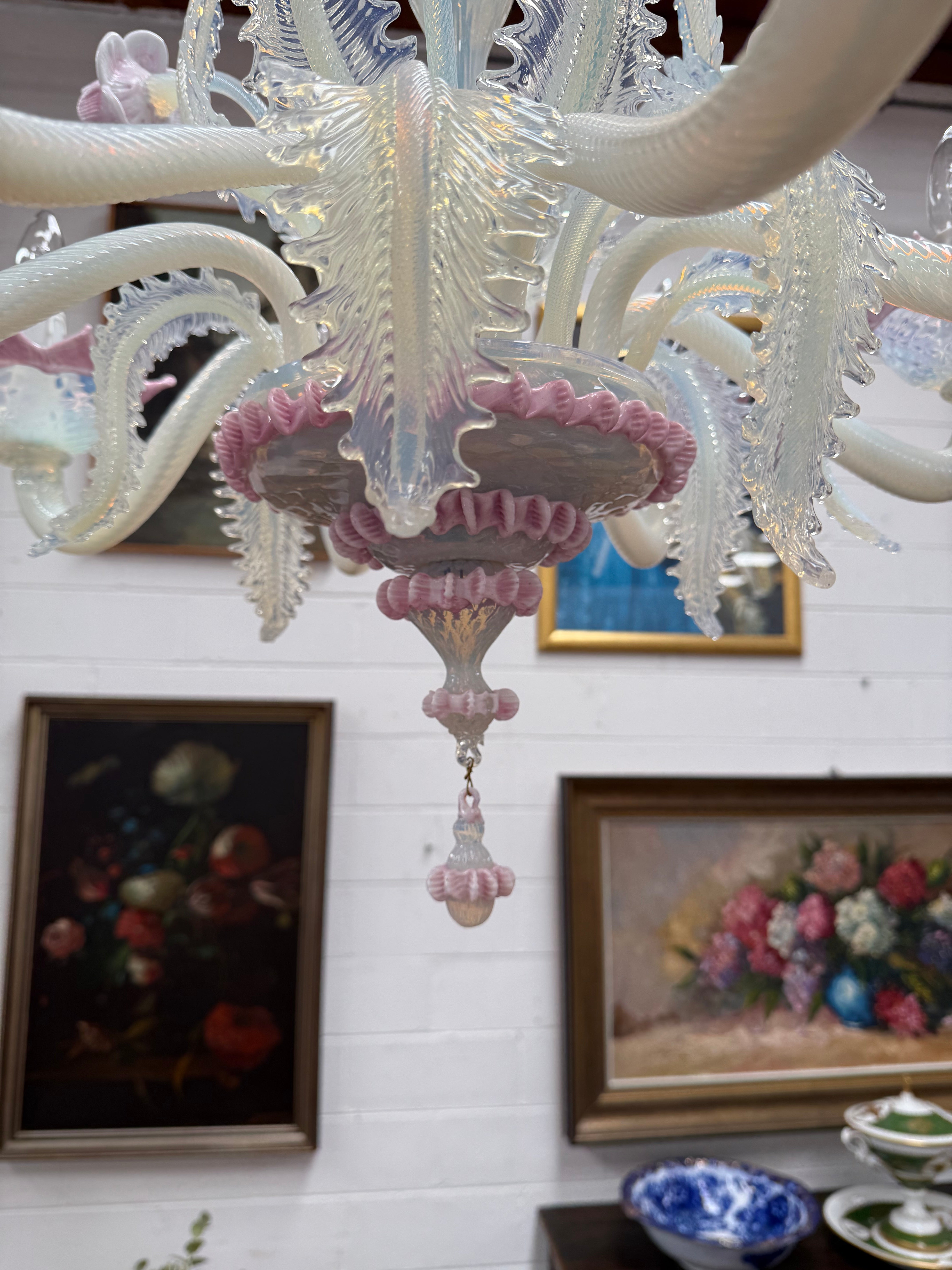 A Rare Mid-Century Murano Chandelier | Antique & Vintage | Moonee Ponds Antiques | Australia Wide Delivery