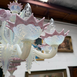 A Rare Mid Century Murano Chandelier