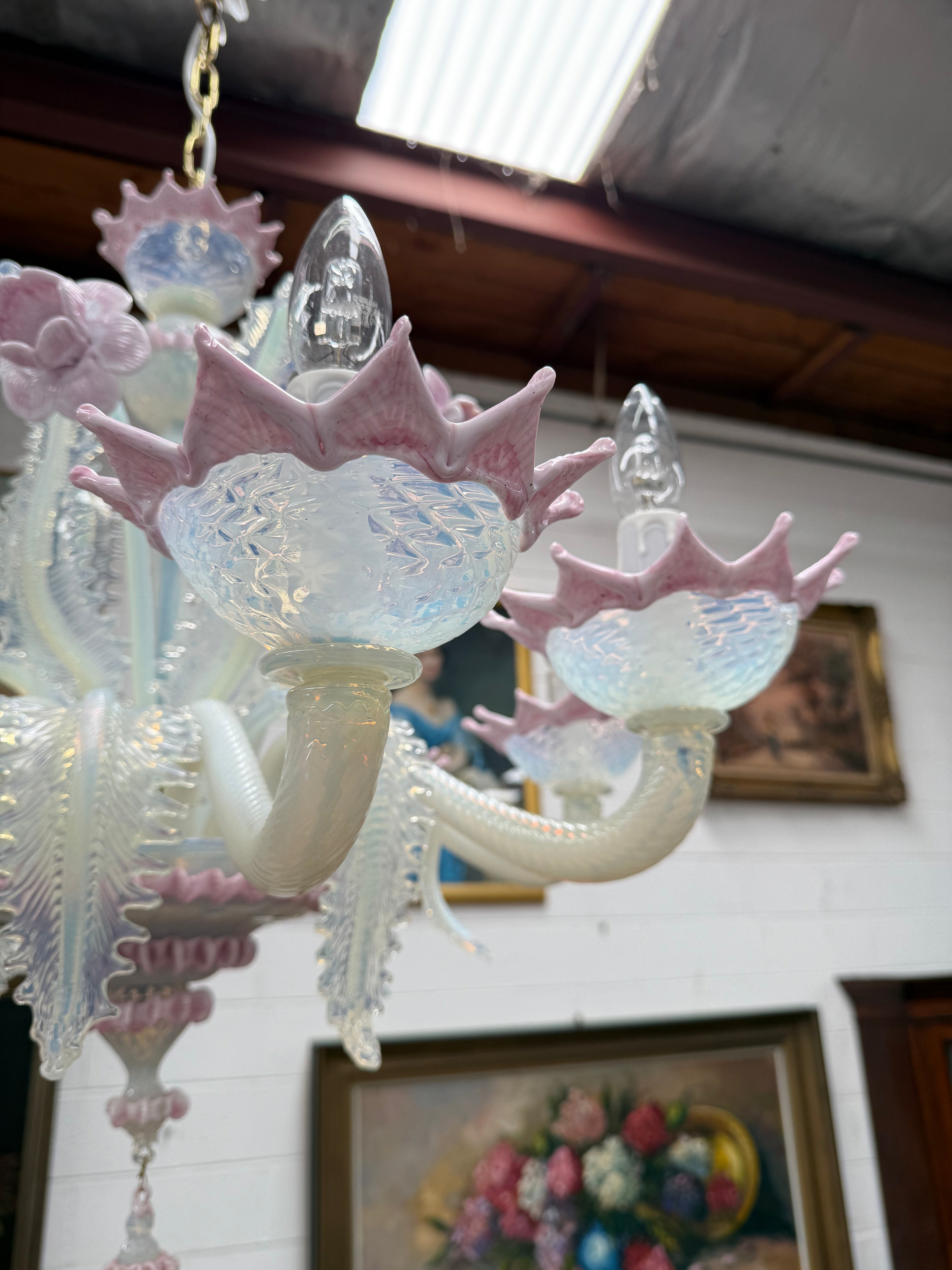 A Rare Mid-Century Murano Chandelier | Antique & Vintage | Moonee Ponds Antiques | Australia Wide Delivery