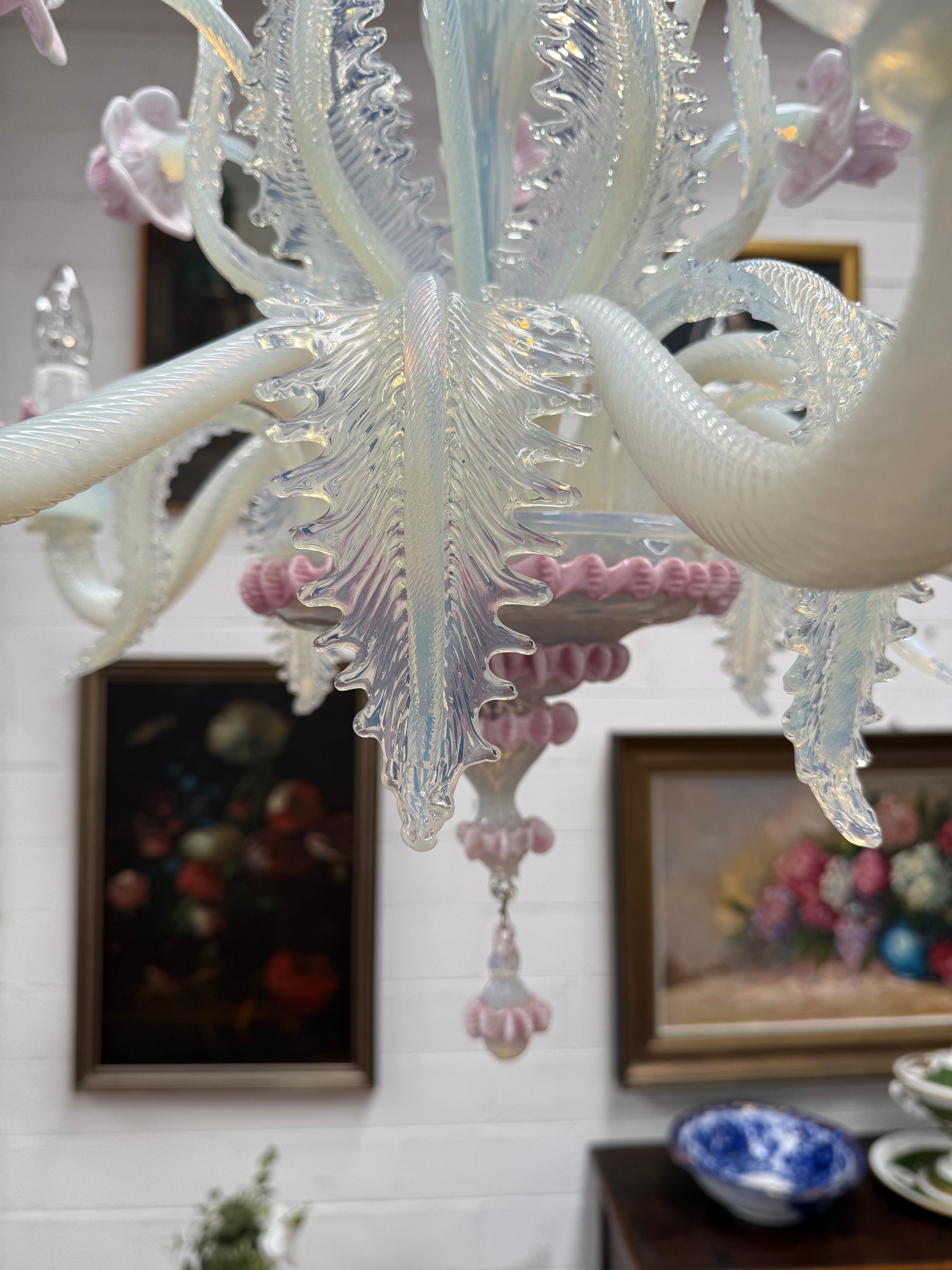 A Rare Mid-Century Murano Chandelier | Antique & Vintage | Moonee Ponds Antiques | Australia Wide Delivery