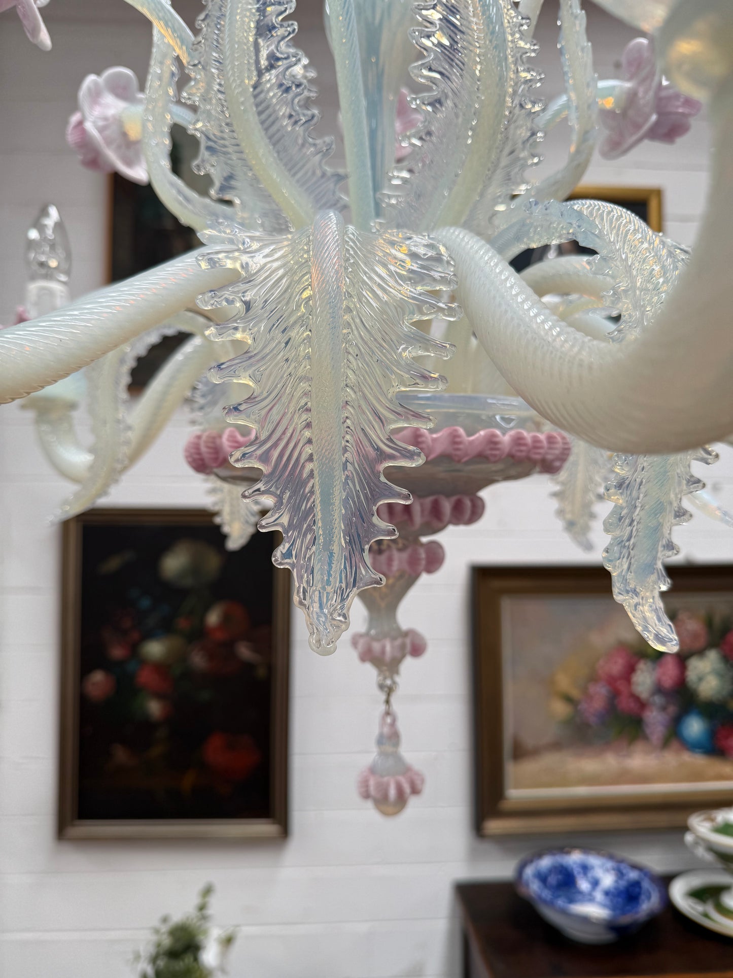 A Rare Mid Century Murano Chandelier