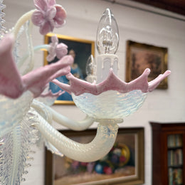 A Rare Mid Century Murano Chandelier