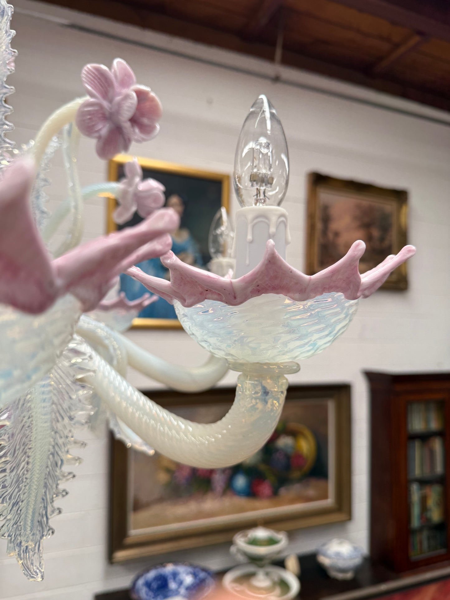 A Rare Mid Century Murano Chandelier
