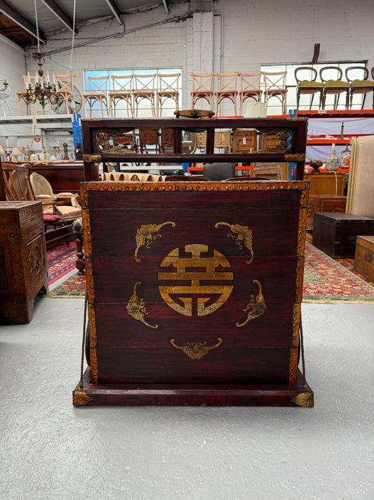 Antique Chinese Wedding Dowry Marraige Chest