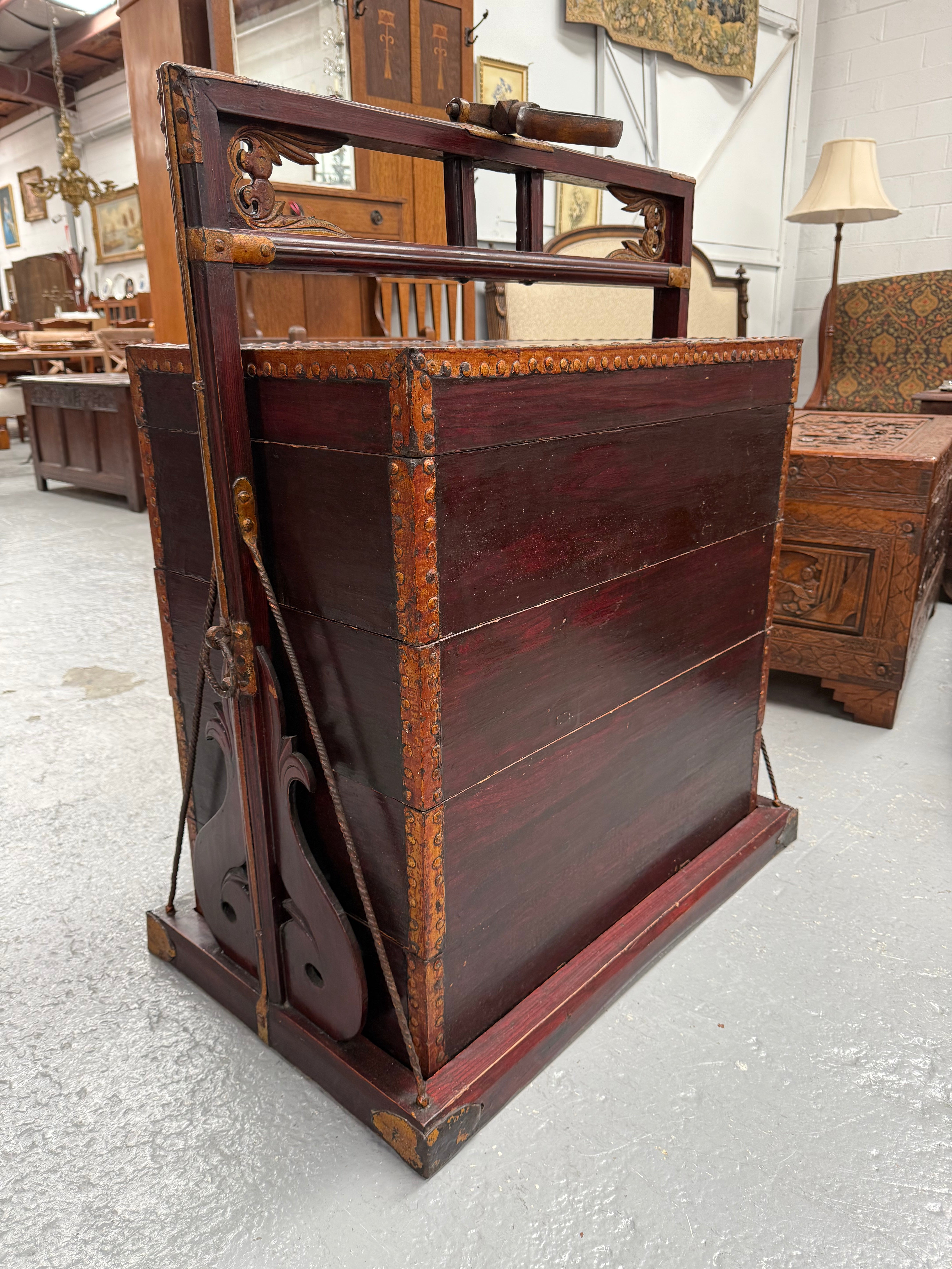 Antique Chinese Wedding Dowry Marraige Chest
