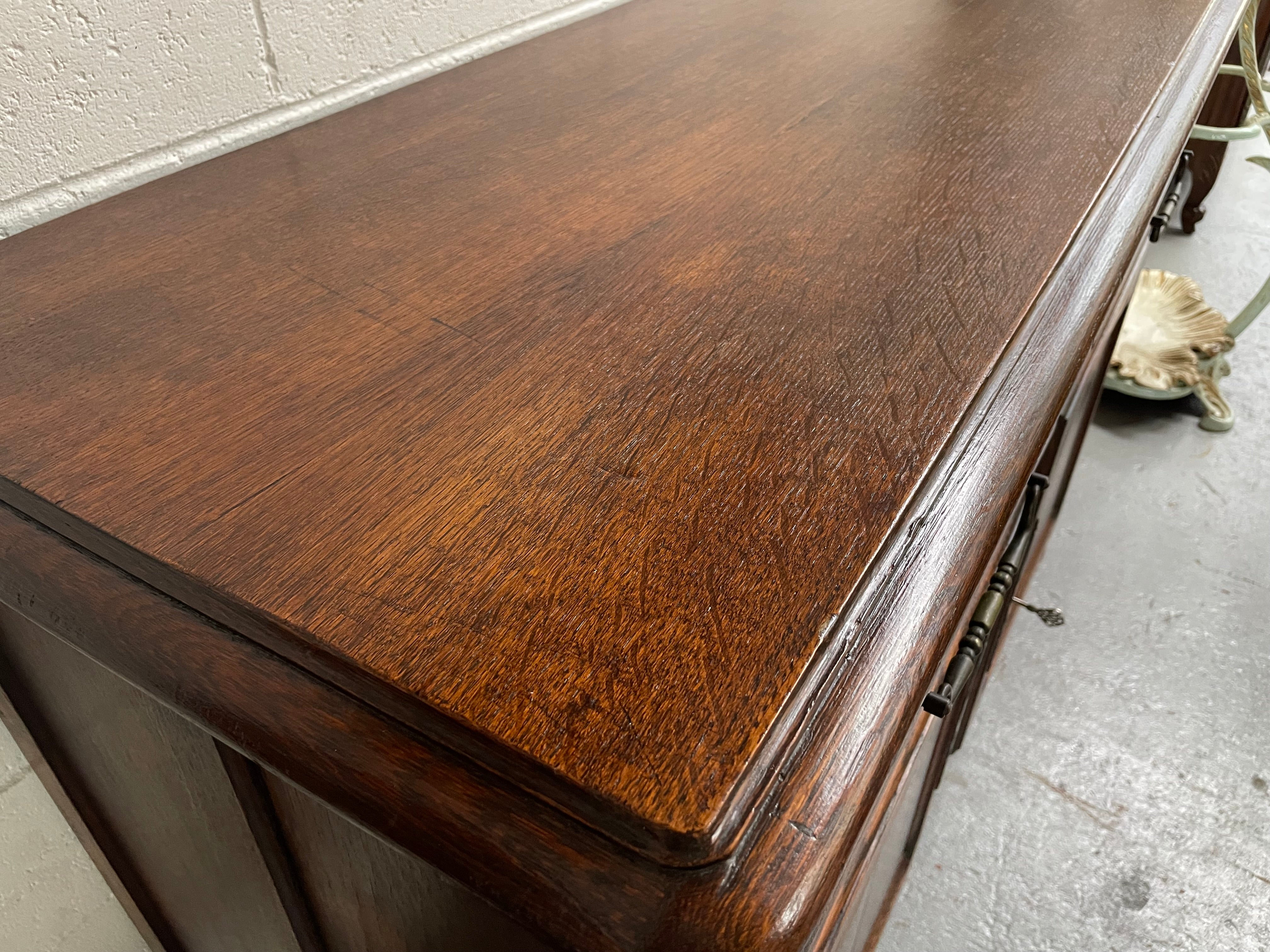 Beautiful French Provincial Oak 2 Door Buffet | Antique & Vintage | Moonee Ponds Antiques | Australia Wide Delivery