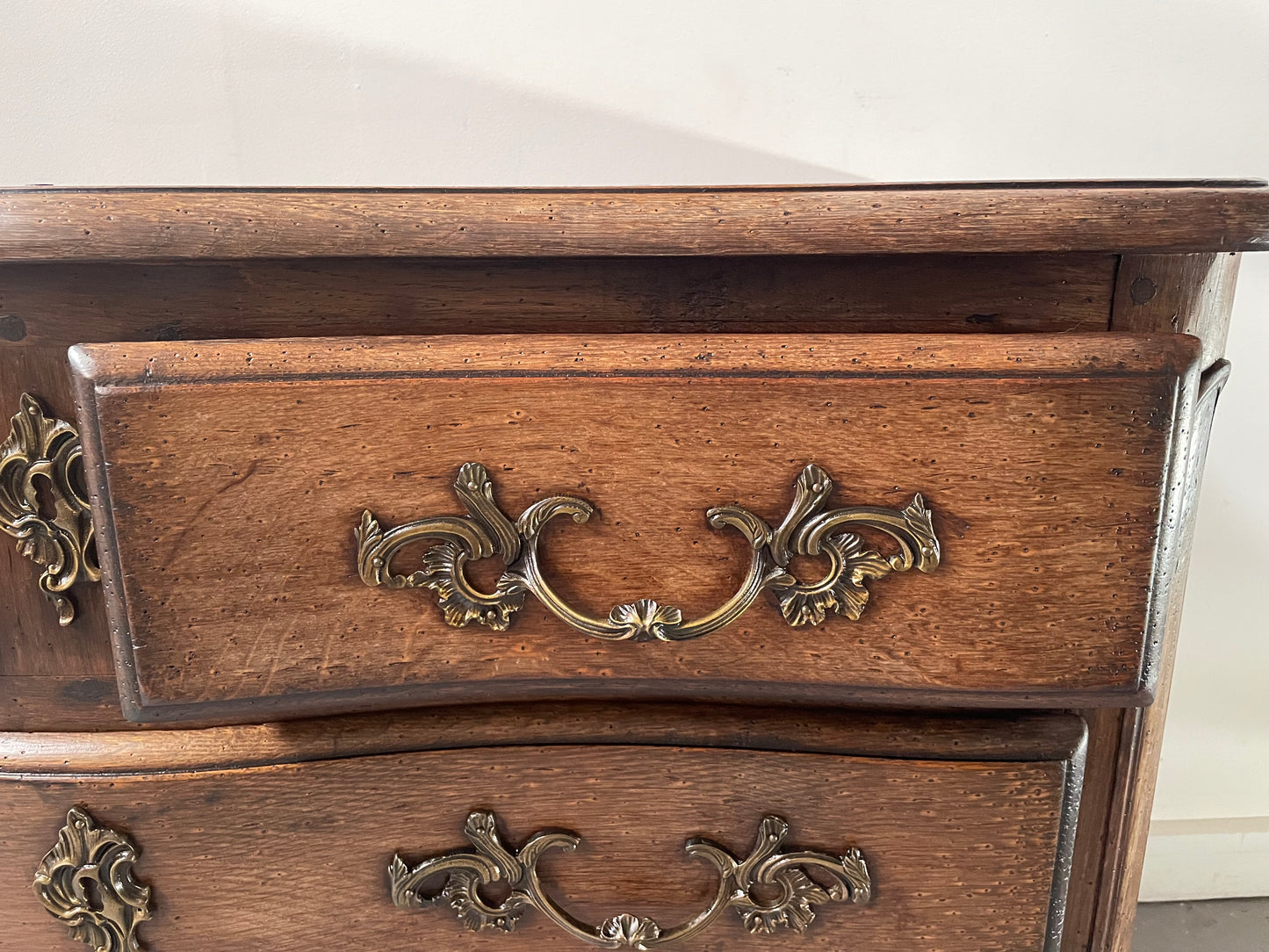 French Provincial Oak Chest of Drawers