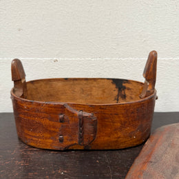 Antique Danish/Norwegian Bentwood Trinket Box