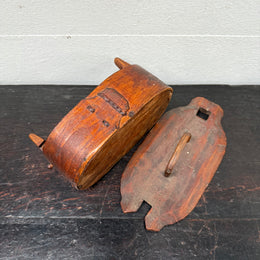 Antique Danish/Norwegian Bentwood Trinket Box