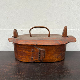 Antique Danish/Norwegian Bentwood Trinket Box
