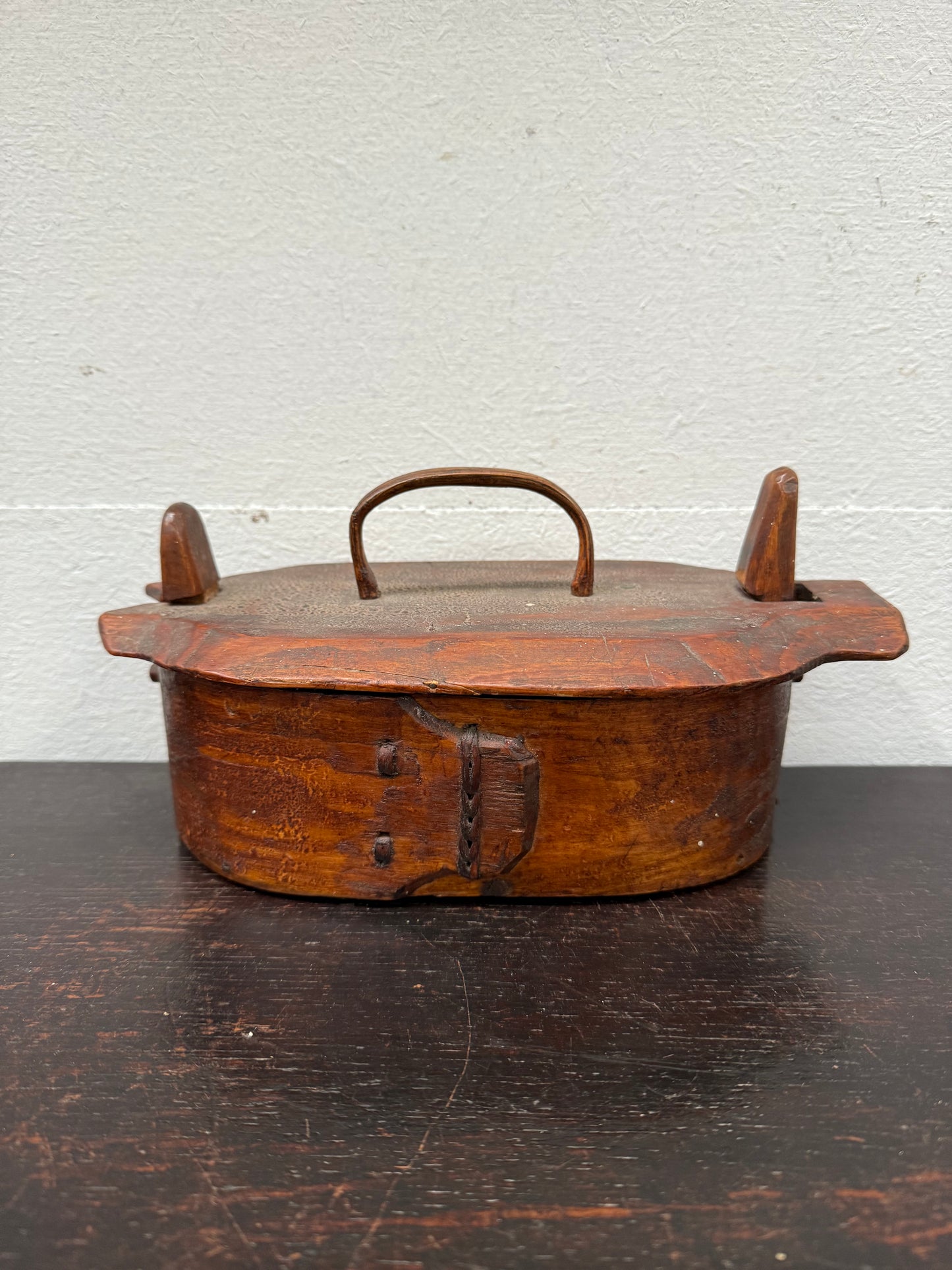 Antique Danish/Norwegian Bentwood Trinket Box