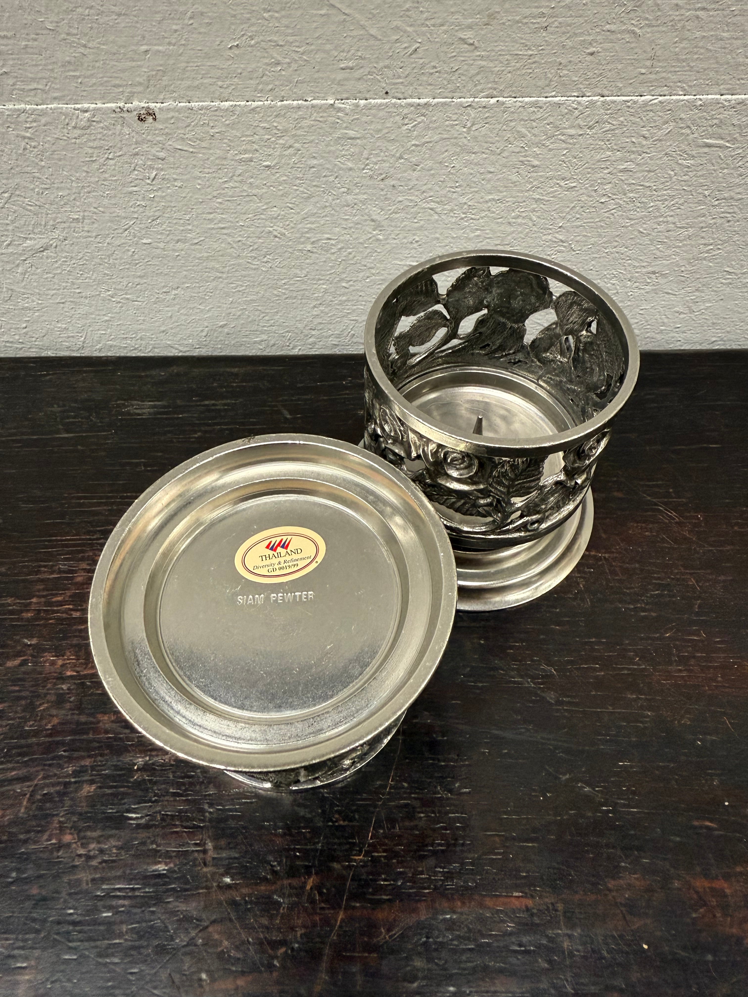 Pair Siam Vintage Thai Candle Holders | Antique & Vintage | Moonee Ponds Antiques | Australia Wide Delivery