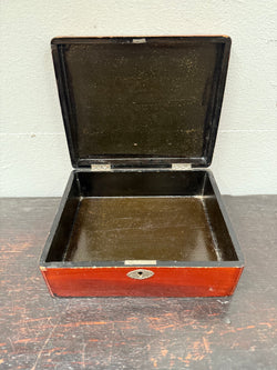 Vintage Japanese Lacquer Lockable Box | Antique & Vintage | Moonee Ponds Antiques | Australia Wide Delivery