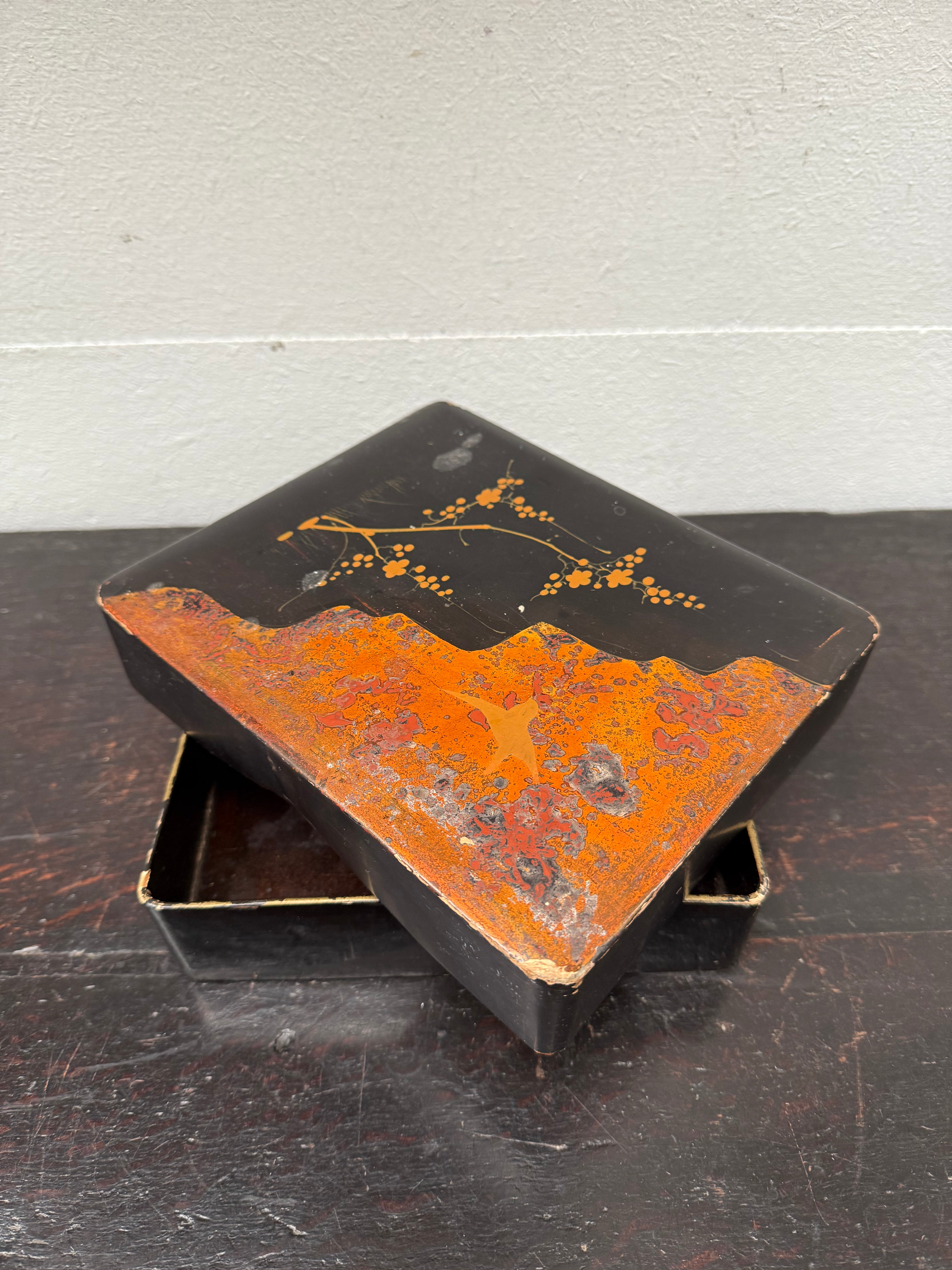 Antique Japanese Lacquer Box | Antique & Vintage | Moonee Ponds Antiques | Australia Wide Delivery