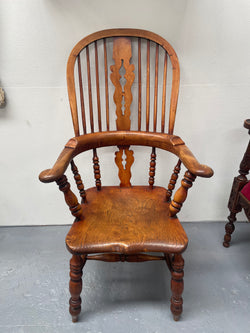 Stunning Early 19th Century Elm Looped Back Windsor Chair | Antique & Vintage | Moonee Ponds Antiques | Australia Wide Delivery