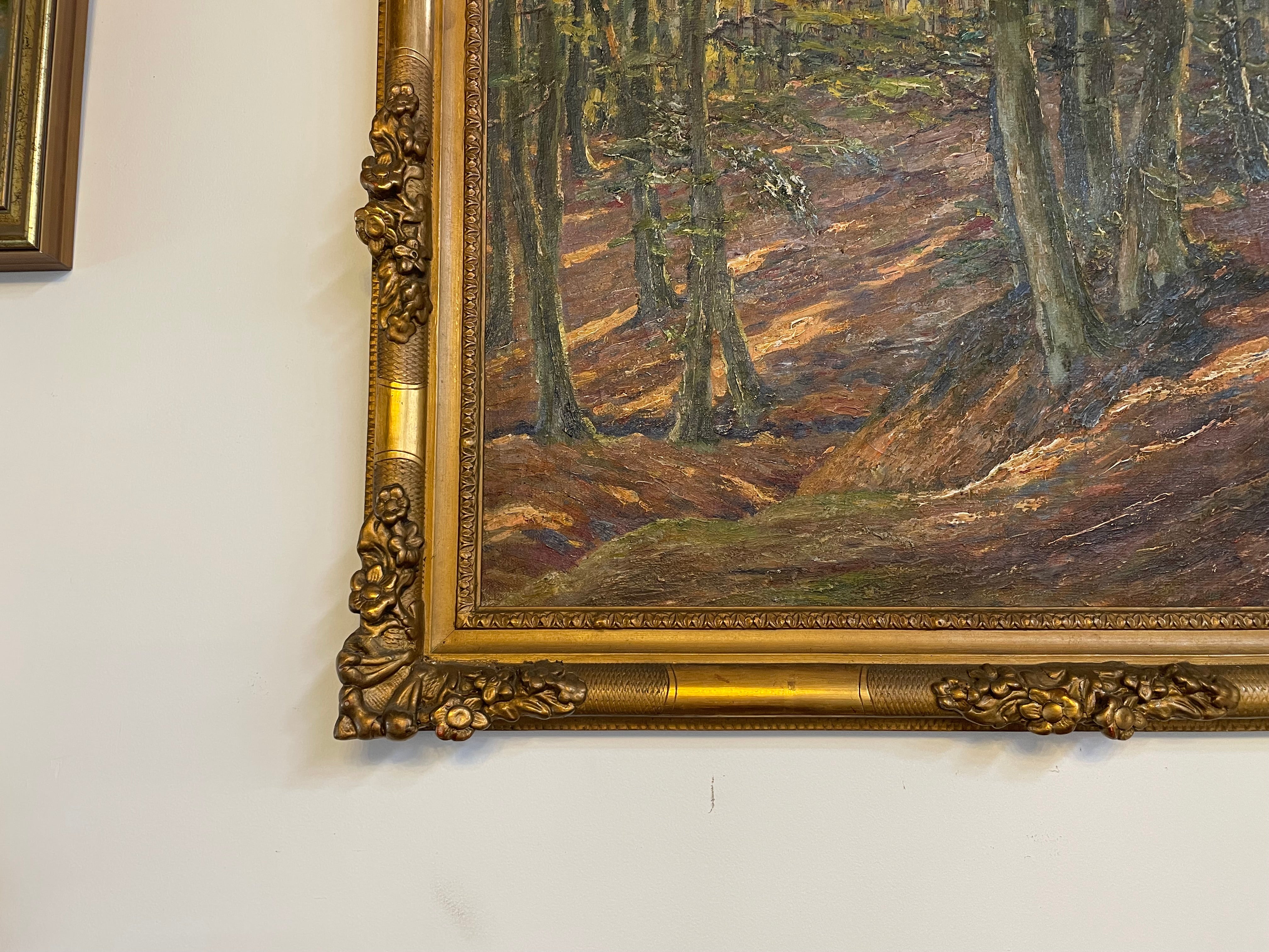 Stunning French Impressionist Painting (Jules Dubois) | Antique & Vintage | Moonee Ponds Antiques | Australia Wide Delivery
