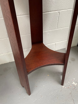 Practical Round Arts & Crafts Side Table | Antique & Vintage | Moonee Ponds Antiques | Australia Wide Delivery