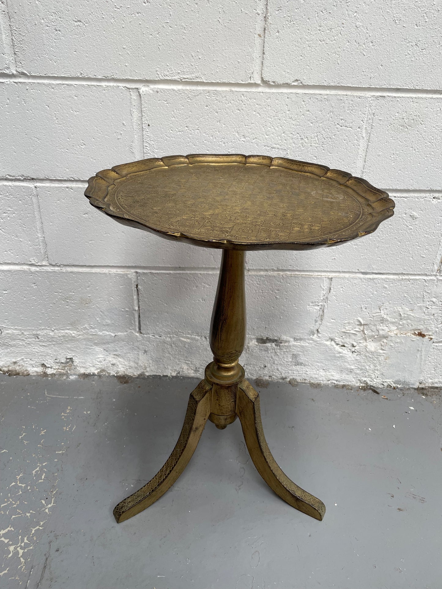 Vintage Venetian Style Side Table