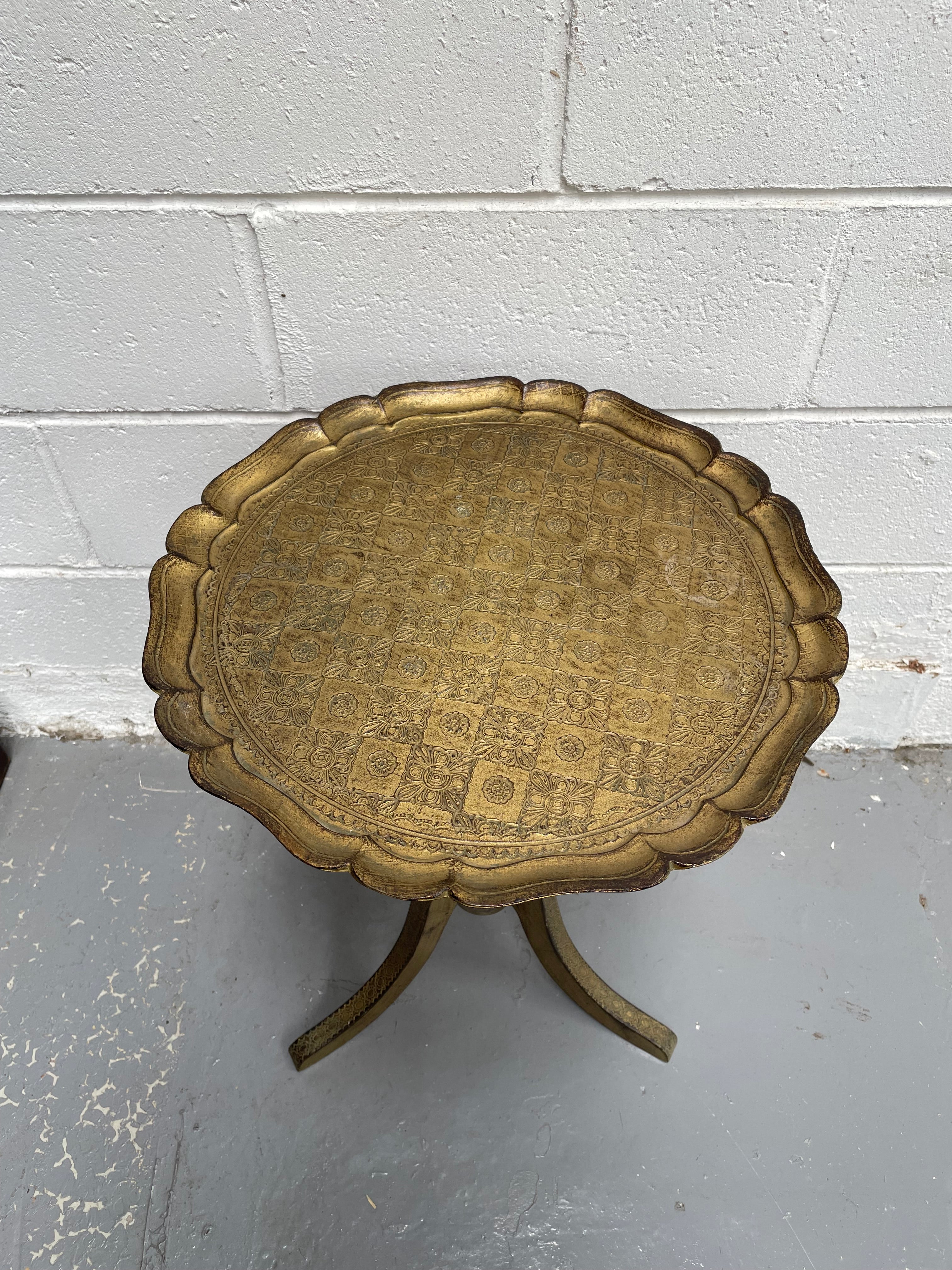 Vintage Venetian Style Side Table | Antique & Vintage | Moonee Ponds Antiques | Australia Wide Delivery