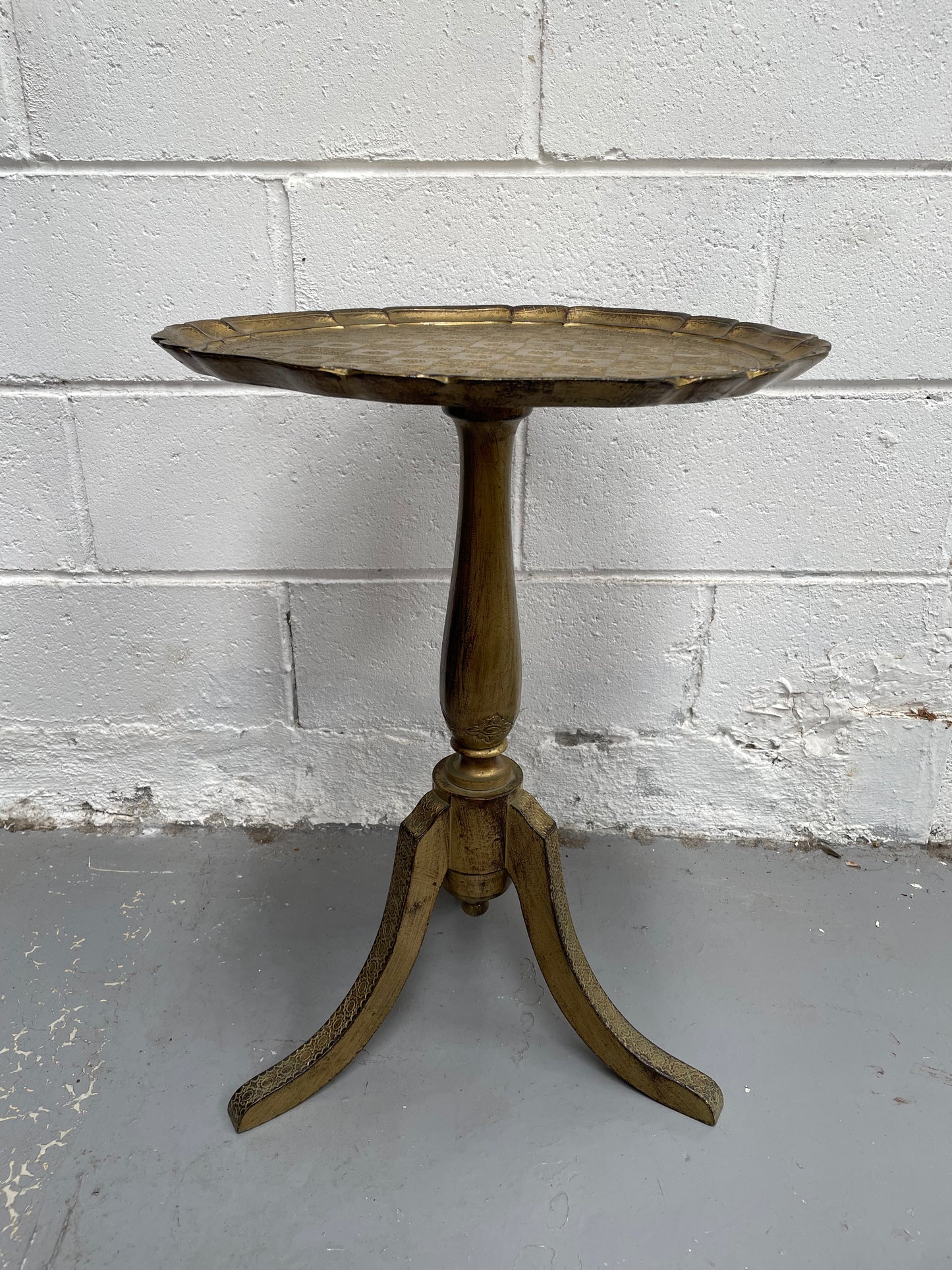 Vintage Venetian Style Side Table