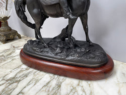 A Pair of Victorian Spelter Statues | Antique & Vintage | Moonee Ponds Antiques | Australia Wide Delivery