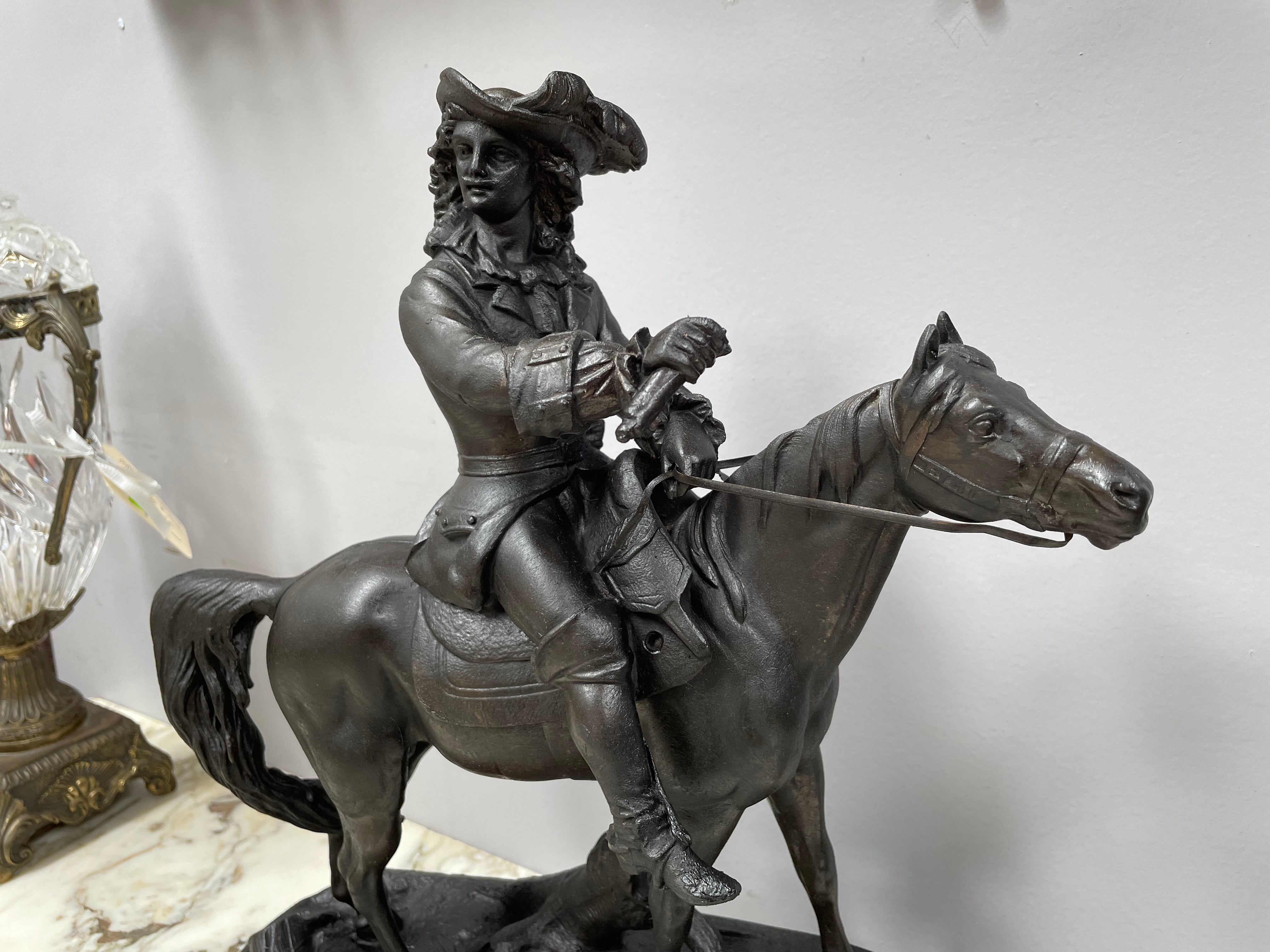 A Pair of Victorian Spelter Statues | Antique & Vintage | Moonee Ponds Antiques | Australia Wide Delivery