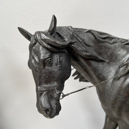 A  Pair of Victorian Spelter Statues