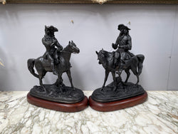 A Pair of Victorian Spelter Statues | Antique & Vintage | Moonee Ponds Antiques | Australia Wide Delivery