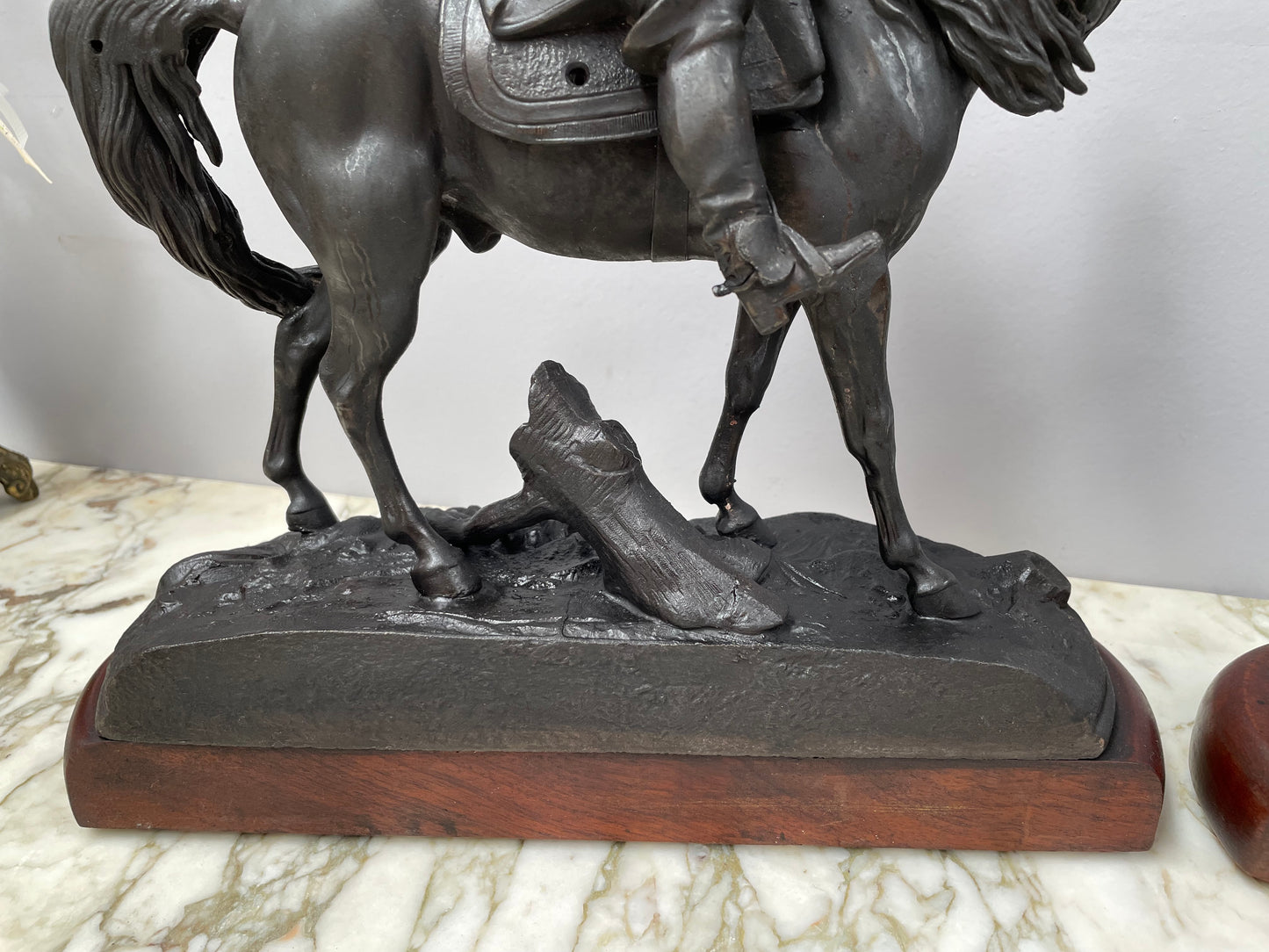 A  Pair of Victorian Spelter Statues