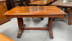 Victorian Walnut & Figured Walnut Side Table/Sofa Table | Antique & Vintage | Moonee Ponds Antiques | Australia Wide Delivery