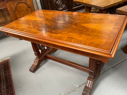 Victorian Walnut & Figured Walnut Side Table/Sofa Table | Antique & Vintage | Moonee Ponds Antiques | Australia Wide Delivery