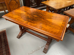 Victorian Walnut & Figured Walnut Side Table/Sofa Table | Antique & Vintage | Moonee Ponds Antiques | Australia Wide Delivery