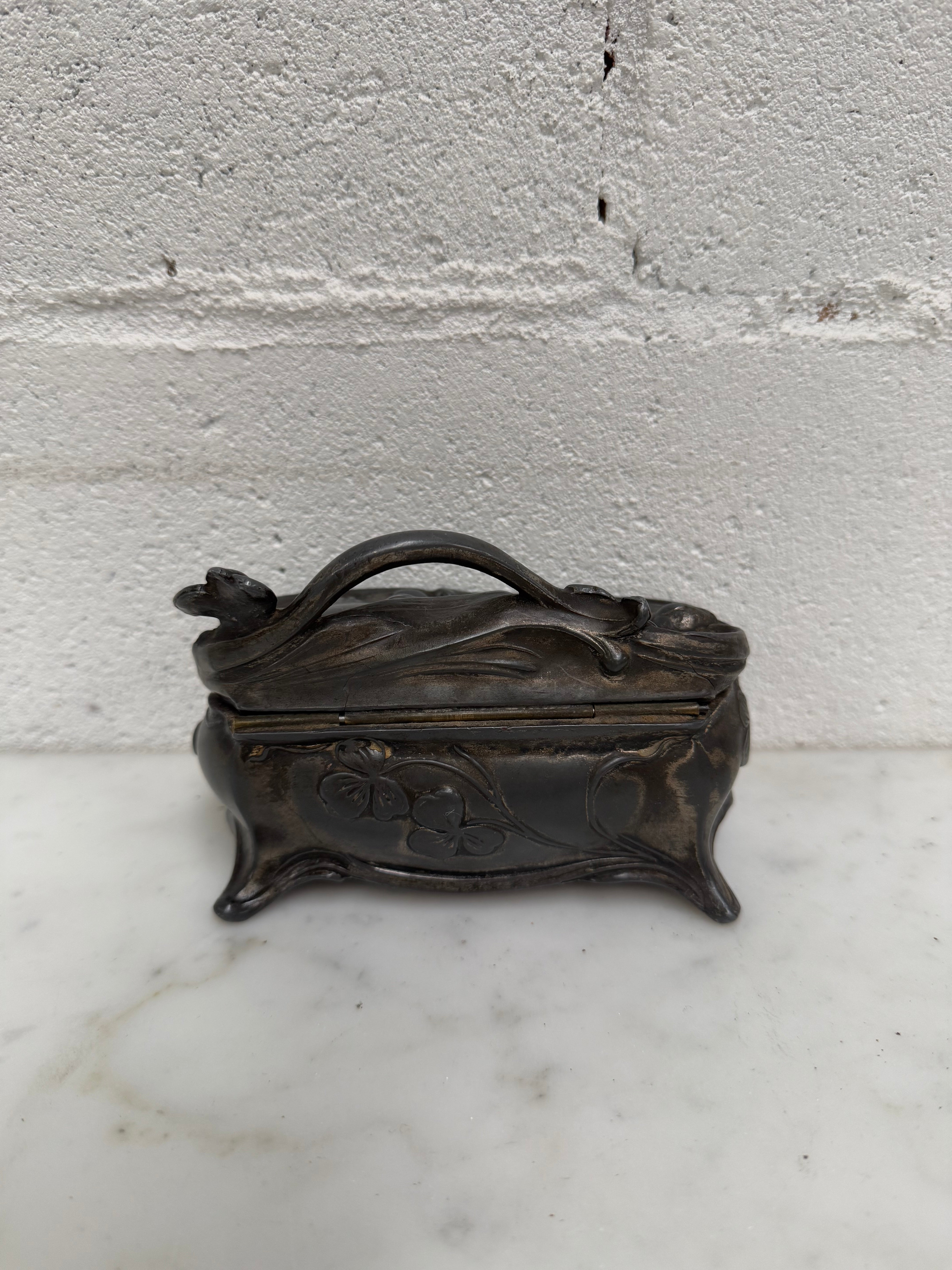 Art Nouveau Style Trinket Box | Antique & Vintage | Moonee Ponds Antiques | Australia Wide Delivery