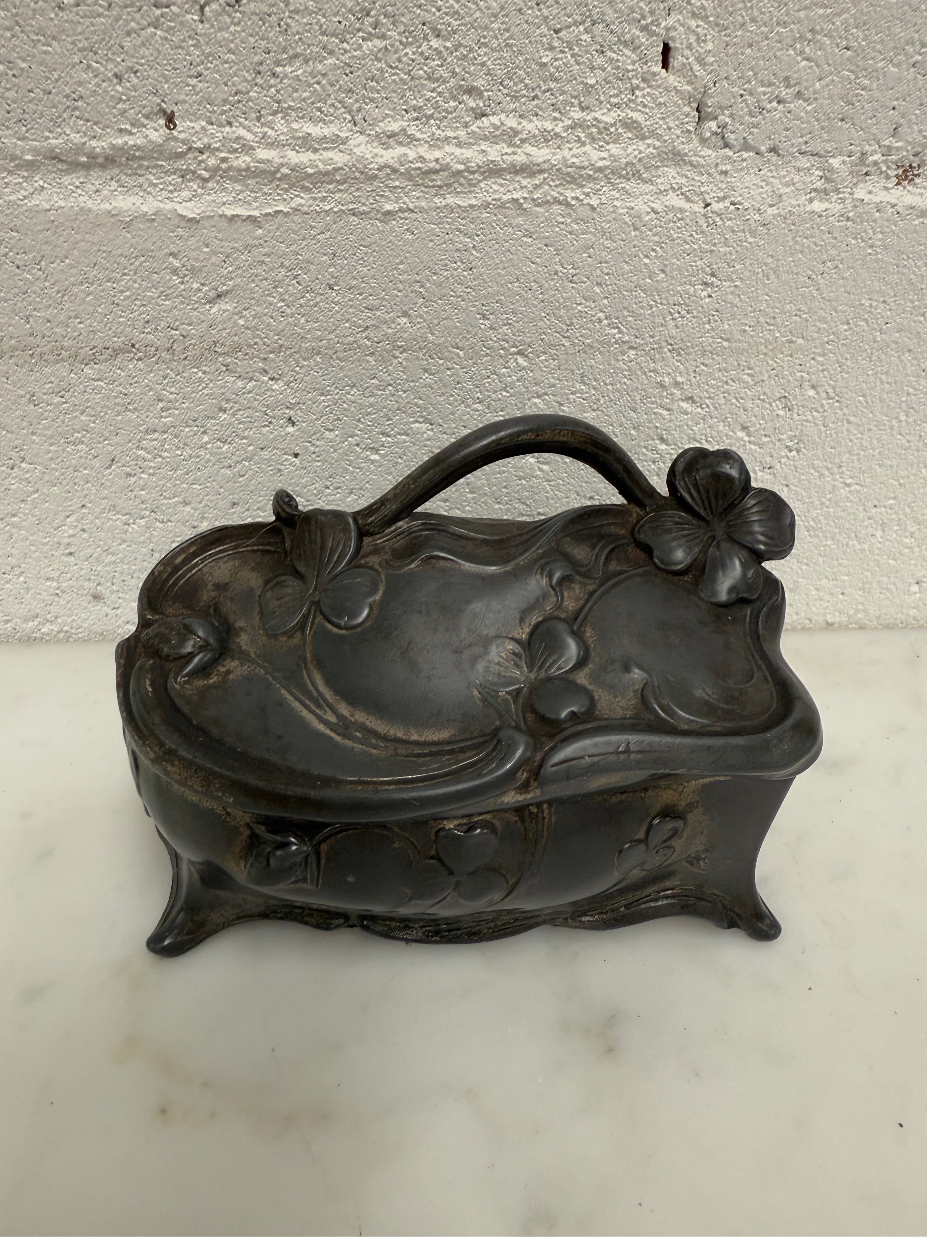Art Nouveau Style Trinket Box | Antique & Vintage | Moonee Ponds Antiques | Australia Wide Delivery