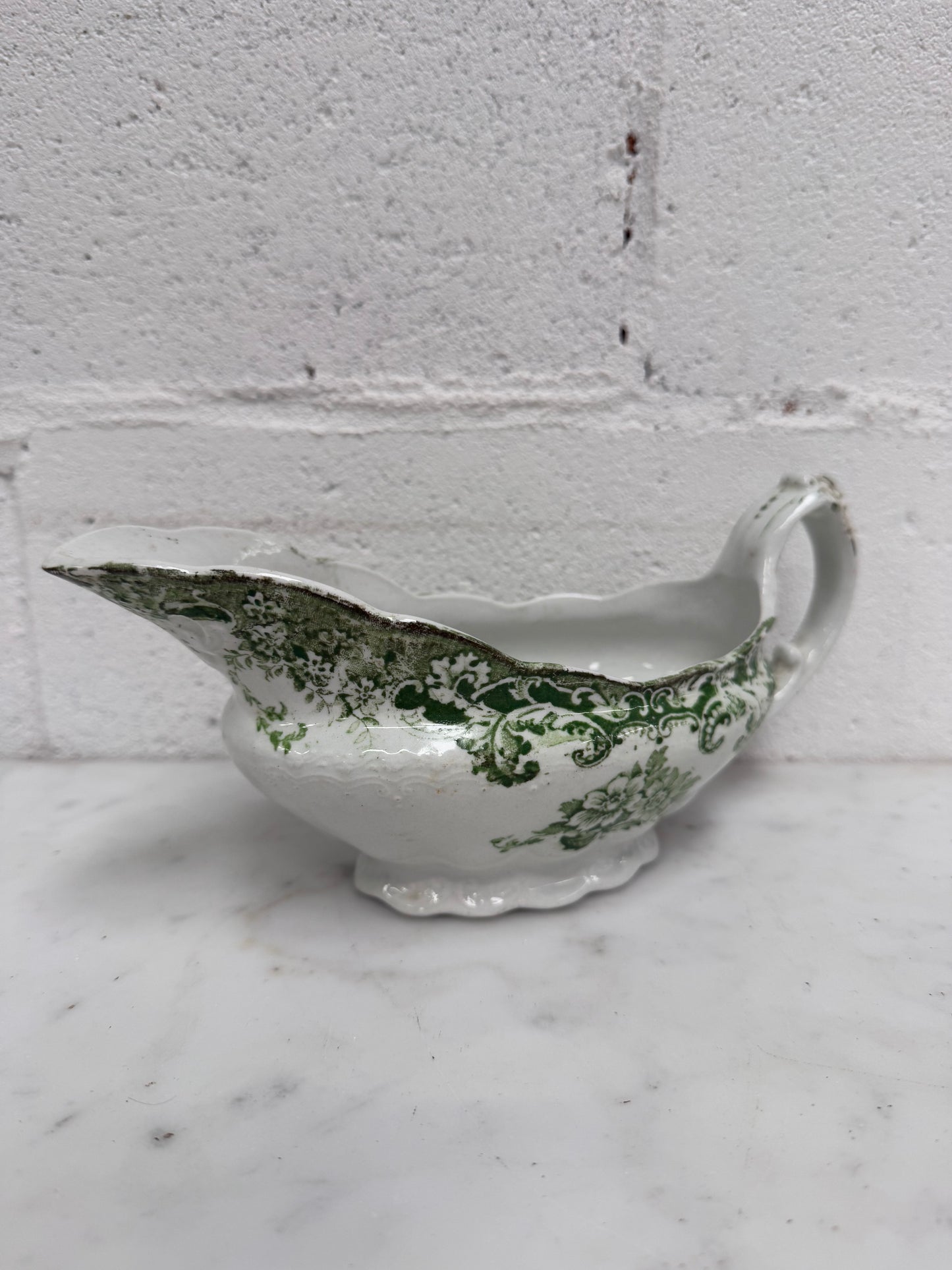 Vintage English Bishop and Stonier Gravy Boat