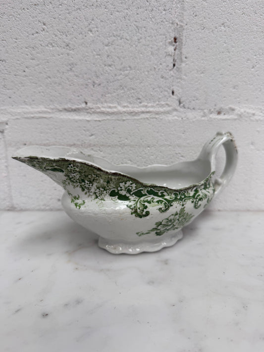 Vintage English Bishop and Stonier Gravy Boat