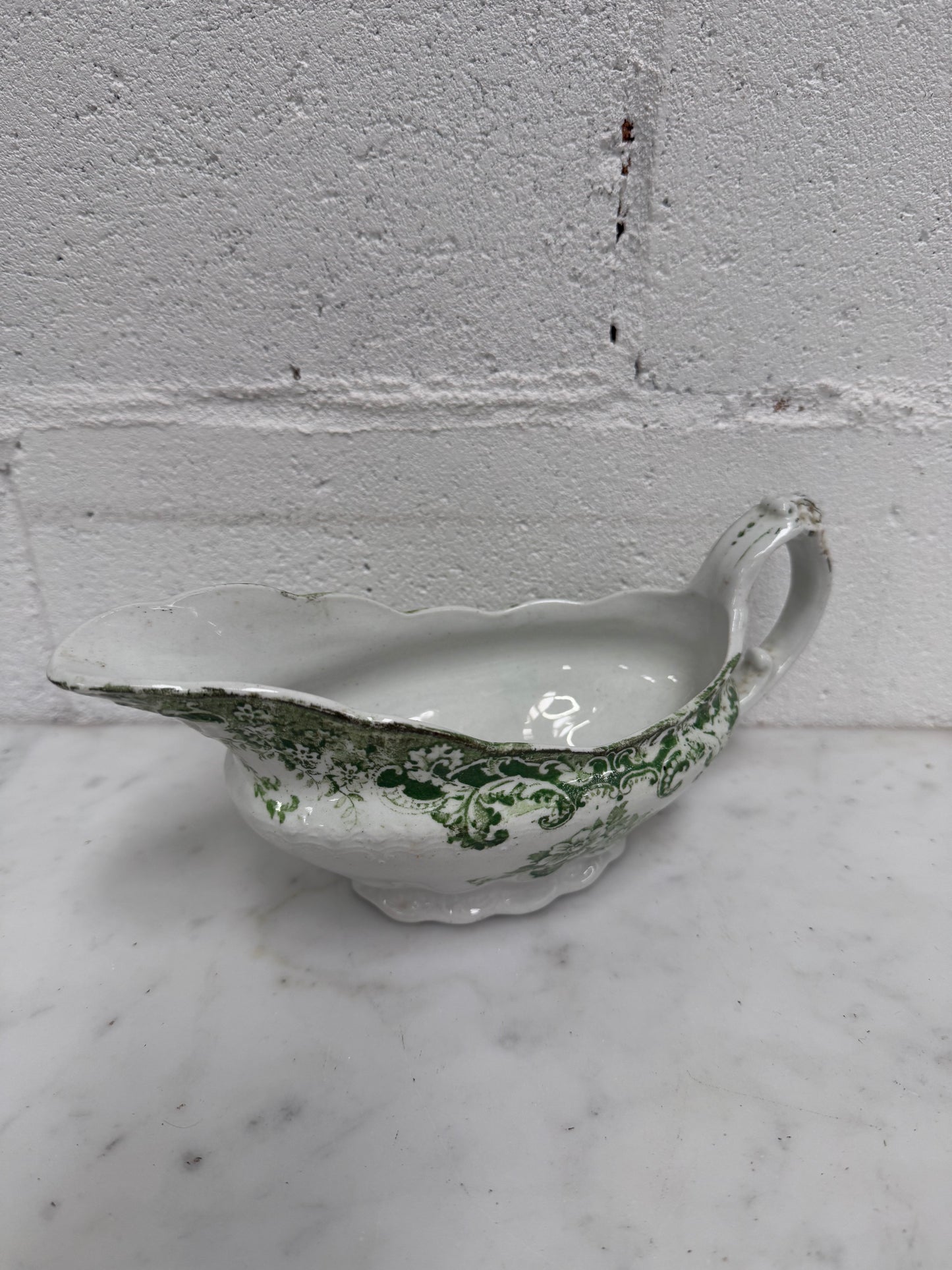 Vintage English Bishop and Stonier Gravy Boat