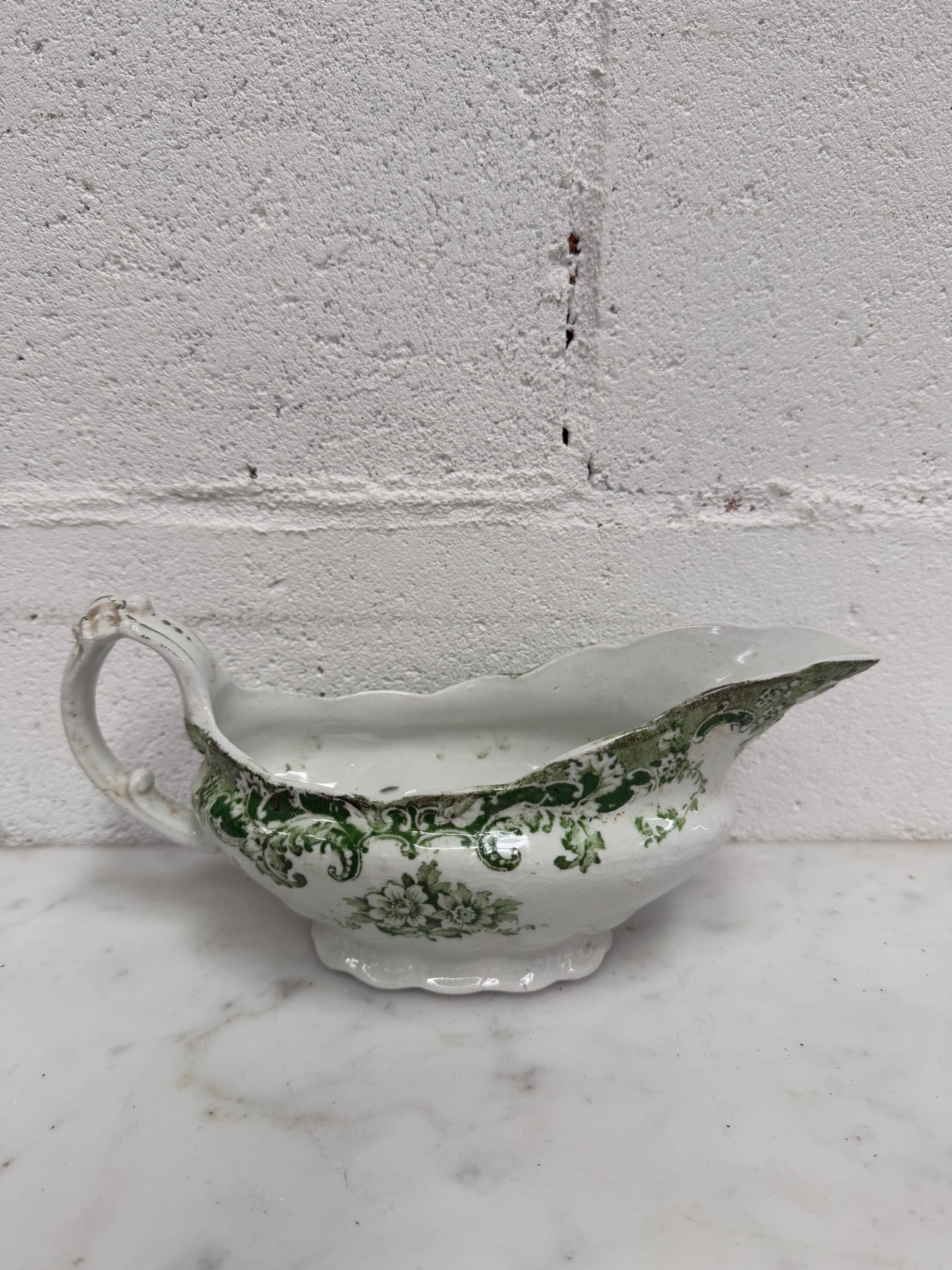 Vintage English Bishop and Stonier Gravy Boat