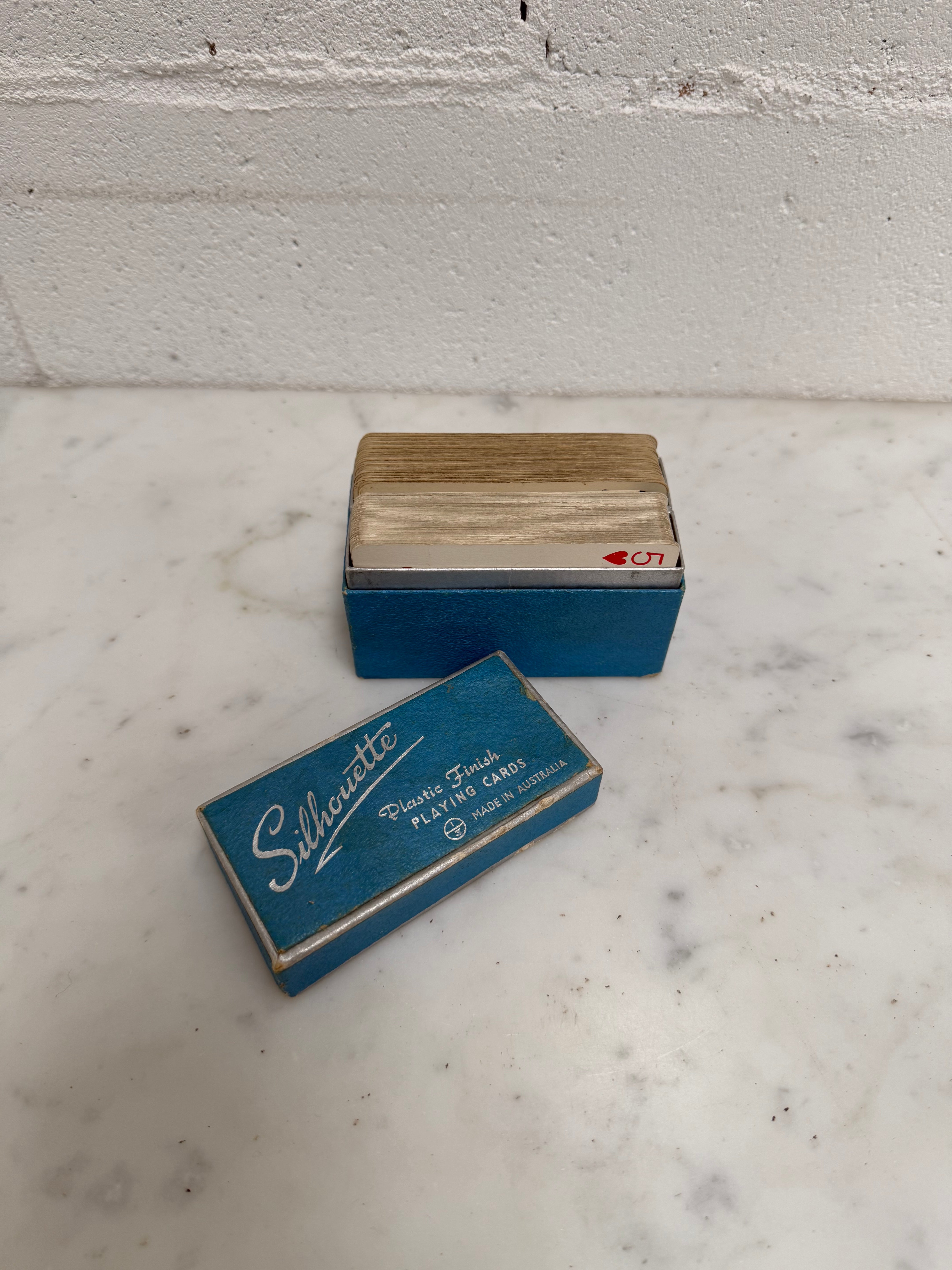 Vintage Australian Playing Cards 'Aboriginal Cave Drawings' | Antique & Vintage | Moonee Ponds Antiques | Australia Wide Delivery
