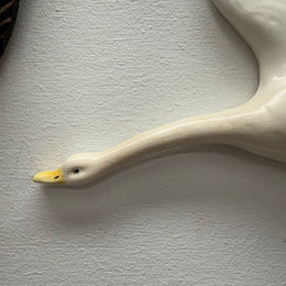 Vintage English Wall Hanging Flying Duck