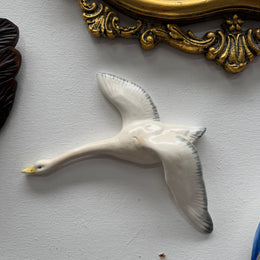 Vintage English Wall Hanging Flying Duck
