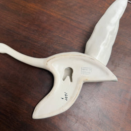 Vintage English Wall Hanging Flying Duck