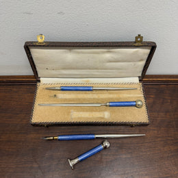 Art Deco Boxed Desk Pen Set