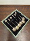Vintage Set of 6 Japanese Silver Novelty Spoons | Antique & Vintage | Moonee Ponds Antiques | Australia Wide Delivery