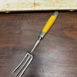 Vintage Original Box Set Carving Knife and Fork