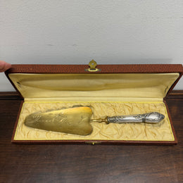 Vintage European Cake Server In Original Box