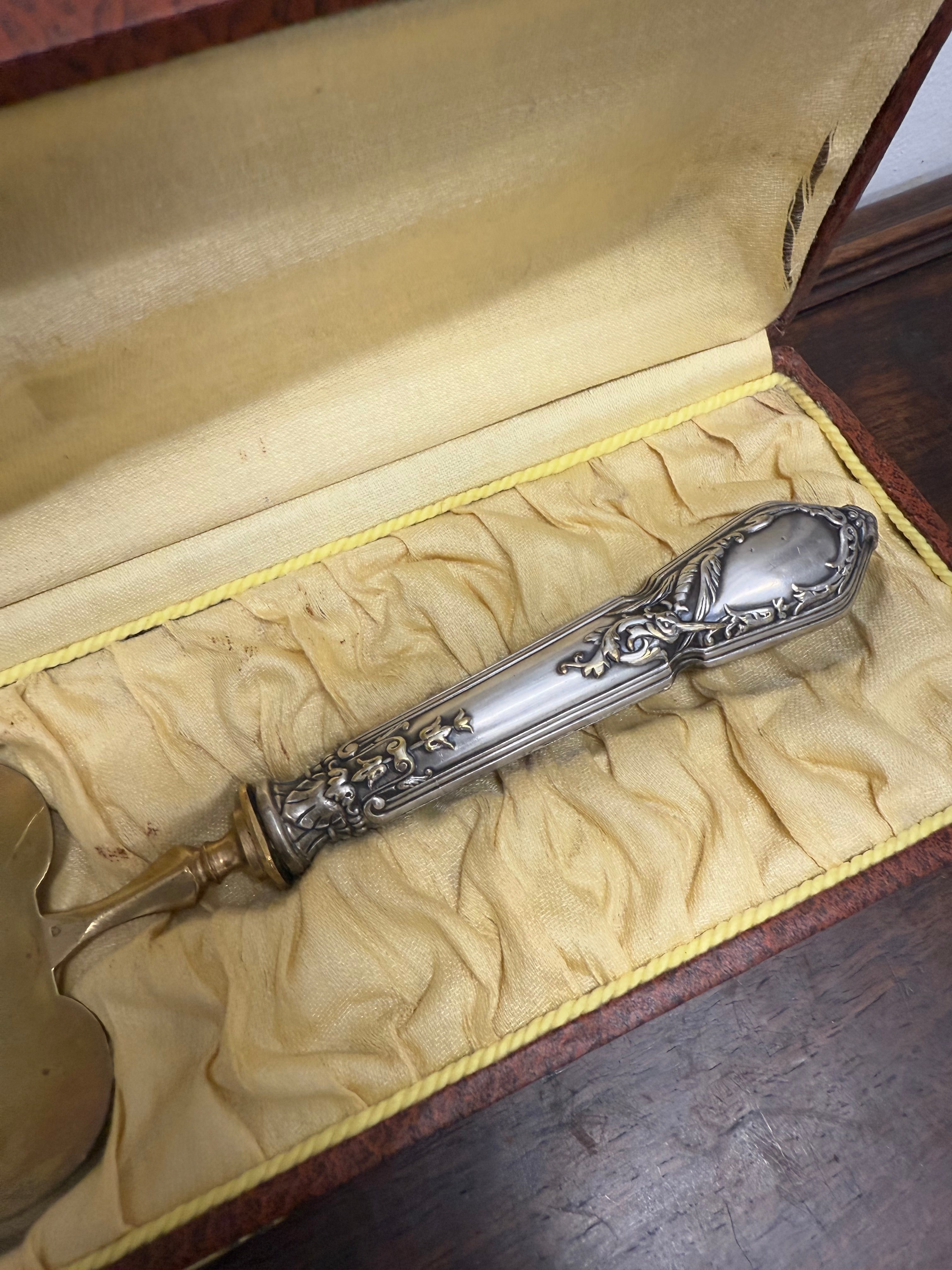 Vintage European Cake Server In Original Box | Antique & Vintage | Moonee Ponds Antiques | Australia Wide Delivery