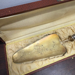 Vintage European Cake Server In Original Box